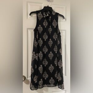 🌸NEW Tommy Hilfiger Black print Dress Size 6
